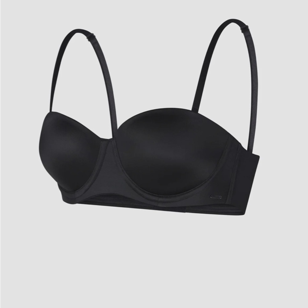 Savage X Fenty Strapless Bra Black Caviar-NWT - Picture 3 of 7